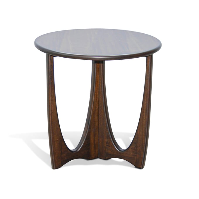 Purity Craft Orcus Dark Brown End Table 3187CB-E