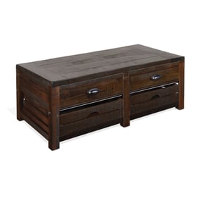 Purity Craft Allure Dark Brown Coffee Table