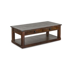 Purity Craft Allure Dark Brown Rectangle Coffee Table