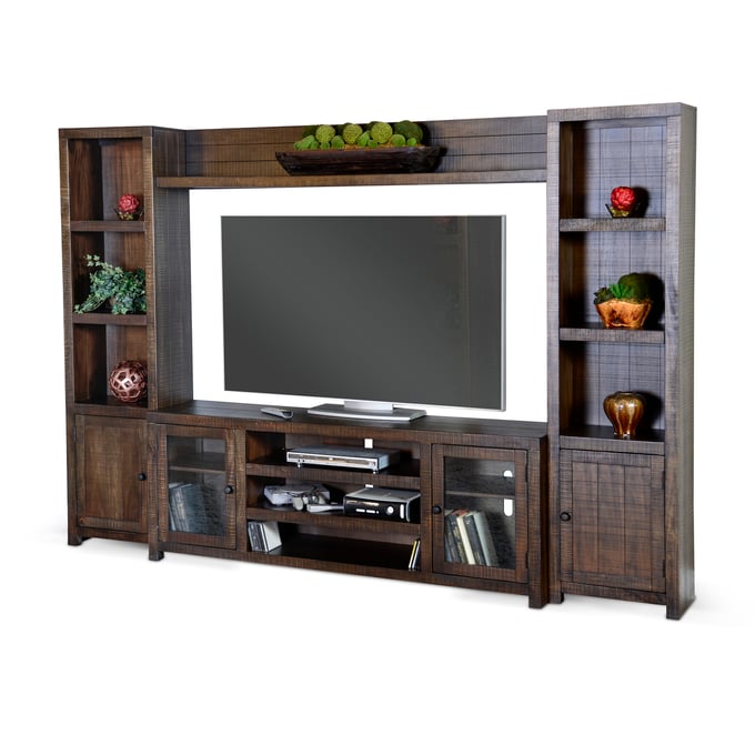 Purity Craft Allure Dark Brown Entertainment Wall 3573TL