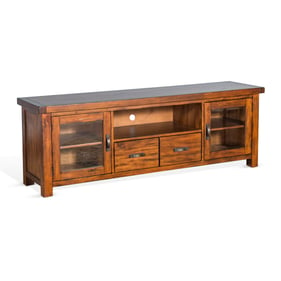 Purity Craft Lorelei Medium Brown 74 Inch TV Console