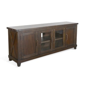 Purity Craft Norma Dark Brown 74 Inch Media Console