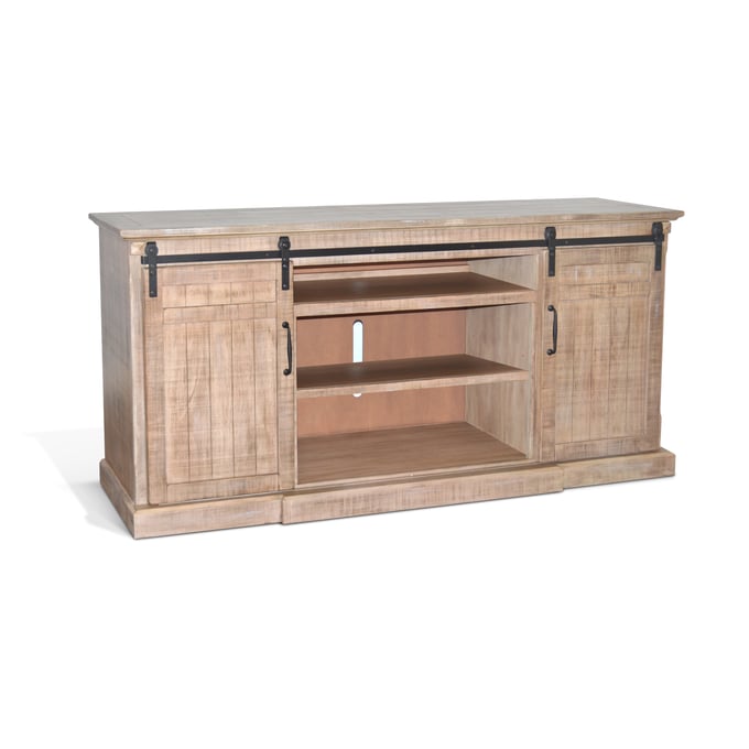 Purity Craft Rose Natural TV Console 3648DR