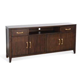 Purity Craft Rose Coffee Brown 72 Inch Media Console