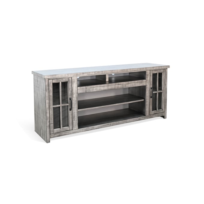 Purity Craft Isadora Gray Storage Media Console 3662AG-76