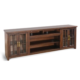 Purity Craft Rose Coffee Bean Crafted Wood Media Console