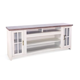 Purity Craft Rose White Media Console