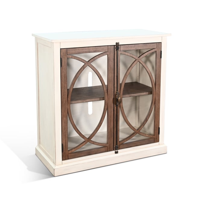 Purity Craft Rose White 41 Inch Accent Cabinet 3663MB-41