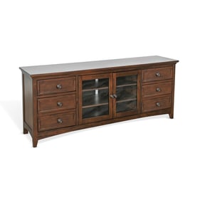 Purity Craft Rose Coffee Bean 62 Inch Media Console