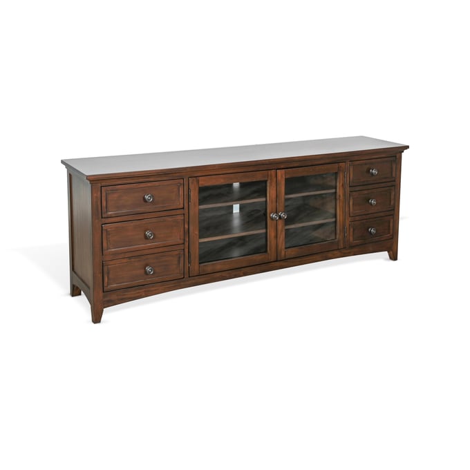 Purity Craft Rose Coffee Bean 72 Inch Media Console 3667CB-72