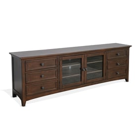 Purity Craft Rose Coffee Bean 82 Inch Media Console