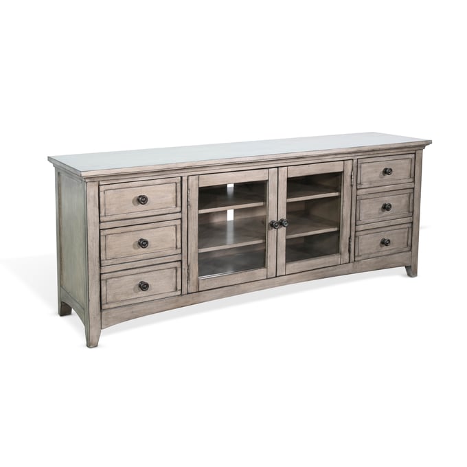 Purity Craft Rose Gray 62 Inch Media Console 3667UG-62