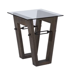 Southern Enterprises Garrinston Brown End Table