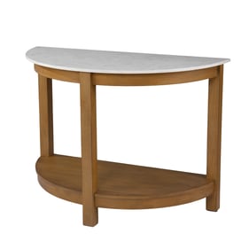 Southern Enterprises Chandlen Natural White Console