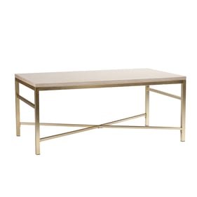 Southern Enterprises Orinda Off White Coffee Table