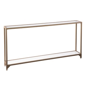 Southern Enterprises Bergen Gold Console Table