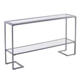 Southern Enterprises Horten Silver Narrow Console Table