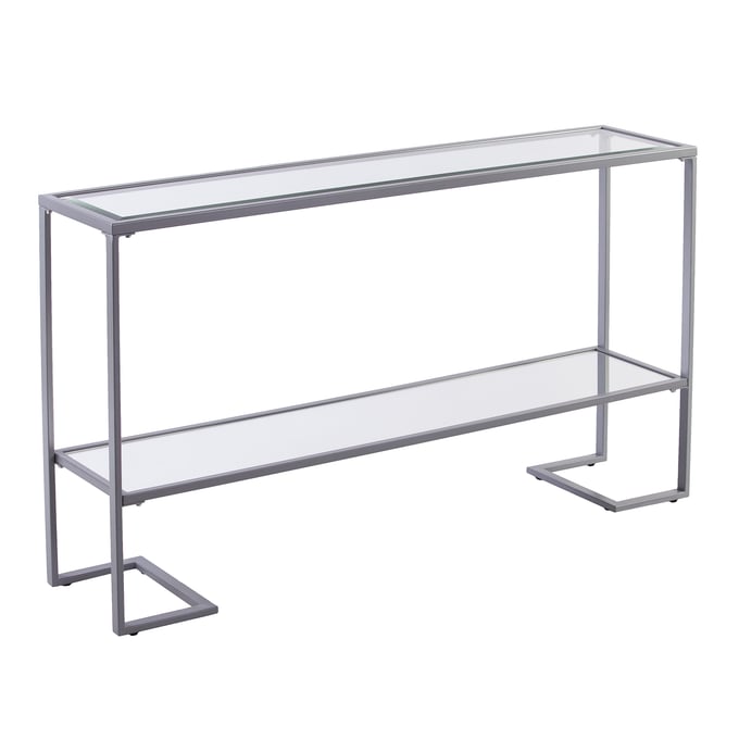 Southern Enterprises Horten Silver Narrow Console Table SNENT-CM3659