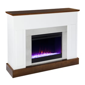 Southern Enterprises Eastrington White Fireplace