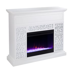 Southern Enterprises Wansford White Fireplace