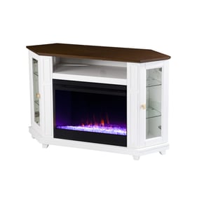 Southern Enterprises Dilvon White Media Fireplace