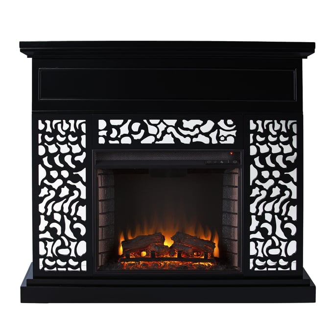 Southern Enterprises Wansford Black Electric Fireplace SNENT-FE1225759