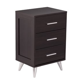 Southern Enterprises Owen Brown Ebony Nightstand