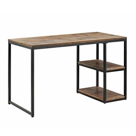 Southern Enterprises Garviston Black Natural Writing Desk