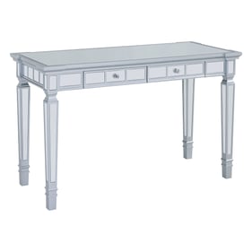 Southern Enterprises Glenview Silver Mirrored Desk