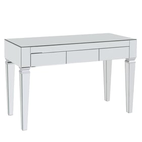 Southern Enterprises Darien Silver Mirrored Desk