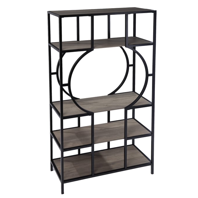 Southern Enterprises Tyberton Natural 5 Tier Bookcase SNENT-HZ1119038