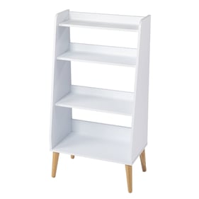 Southern Enterprises Berritza White Midcentury Modern Bookshelf