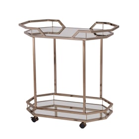 Southern Enterprises Ari Champagne Bar Cart