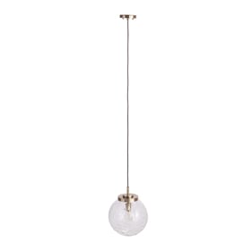 Southern Enterprises Predshire Brass Pendant Lamp