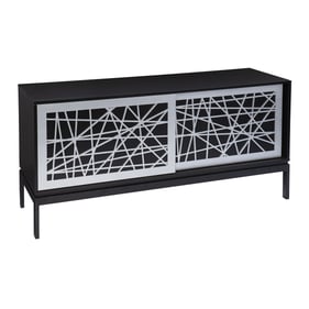 Southern Enterprises Arminta Black Media Console Cabinet