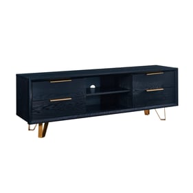 Southern Enterprises Malone Black Entertainment Console