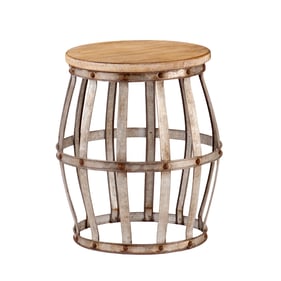 Southern Enterprises Mencino Natural Accent Table