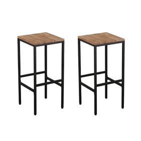 2 Southern Enterprises Venallo Natural Outdoor Bar Stools