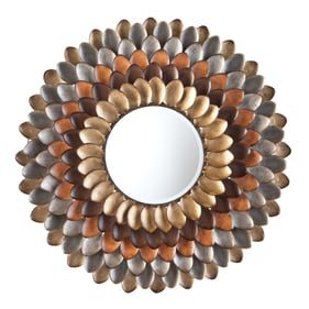 Southern Enterprises Albion Round Decorative Mirror