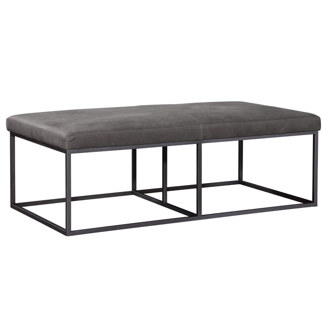 Spectra Home Anaheim Nobuk Charcoal Cocktail Ottoman SPH-Anaheim-Ottoman-NC