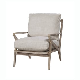 Spectra Home Carmel Classic Linen Chair