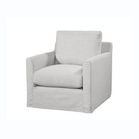 Spectra Home Curry Indy Dove Swivel Chair