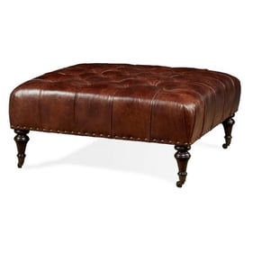 Spectra Home Dillon Milan Chocolate Cocktail Ottoman