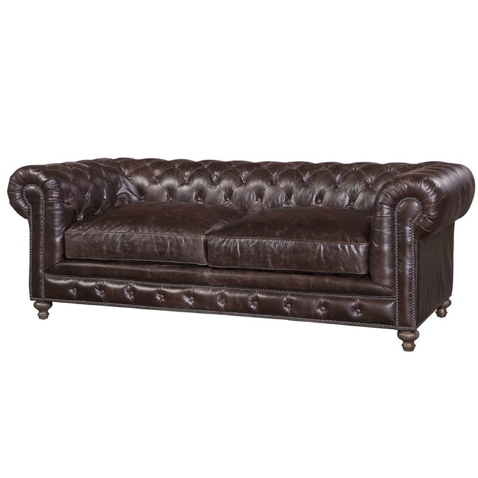 Spectra Home Finn Valencia Dark Brown 90 Inch Sofa SPH-Finn-90-Sofa-2-VDB