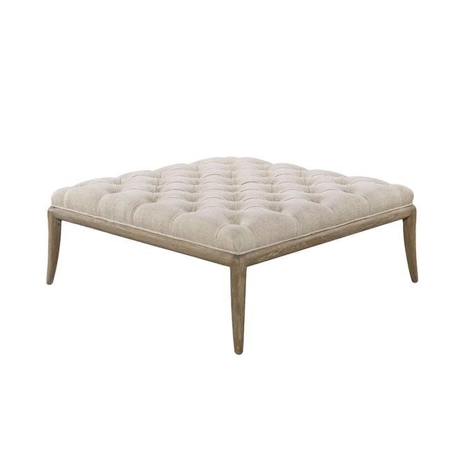 Spectra Home Florence Tribecca Natural Cocktail Ottoman SPH-FLORENCE-COCKTAIL-OTTO-TN