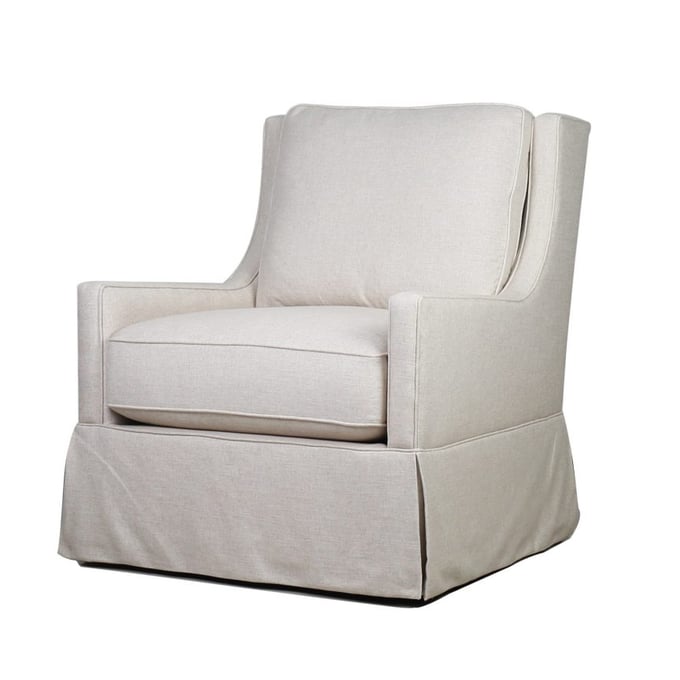 Spectra Home Kelly Windfield Natural Swivel Glider Chair SPH-Kelly-SWLGLDRCH-WN