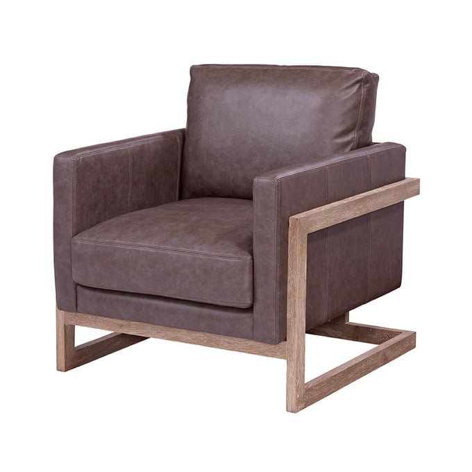 Spectra Home La Cienega Parrot Grey Chair SPH-La-Cienega-Chair-PG