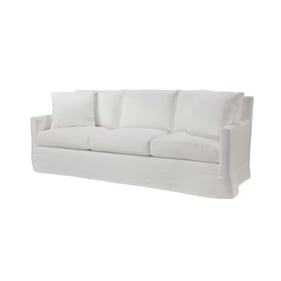 Spectra Home Pasadena Bergamo Vanilla Slipcovered Sofa