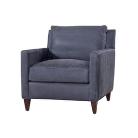 Spectra Home Riverside Nobuk Navy Chair