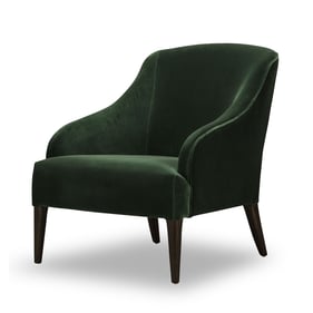 Spectra Home Tessa Luxe Green Chair